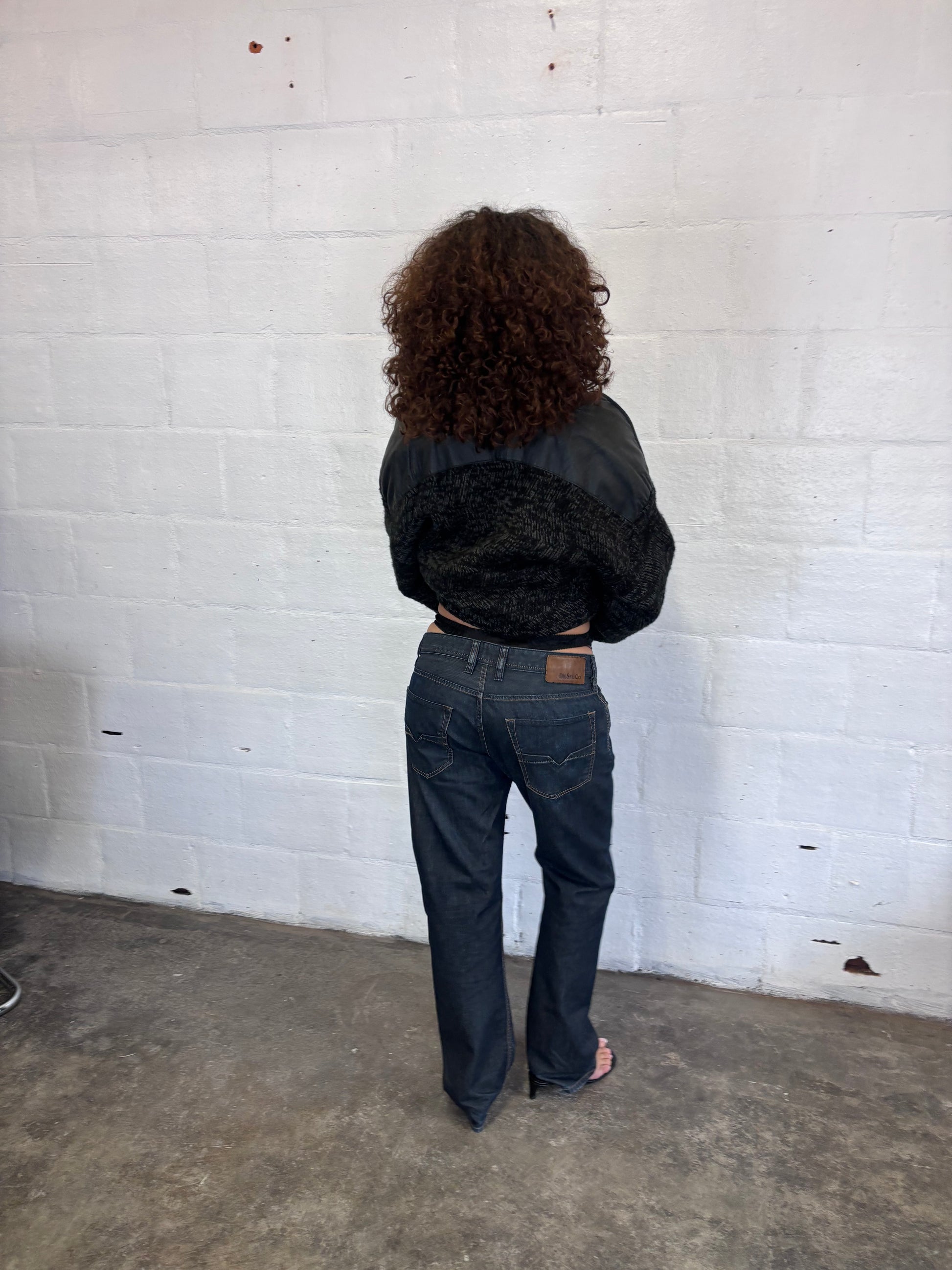 Knit Bomber Jacket