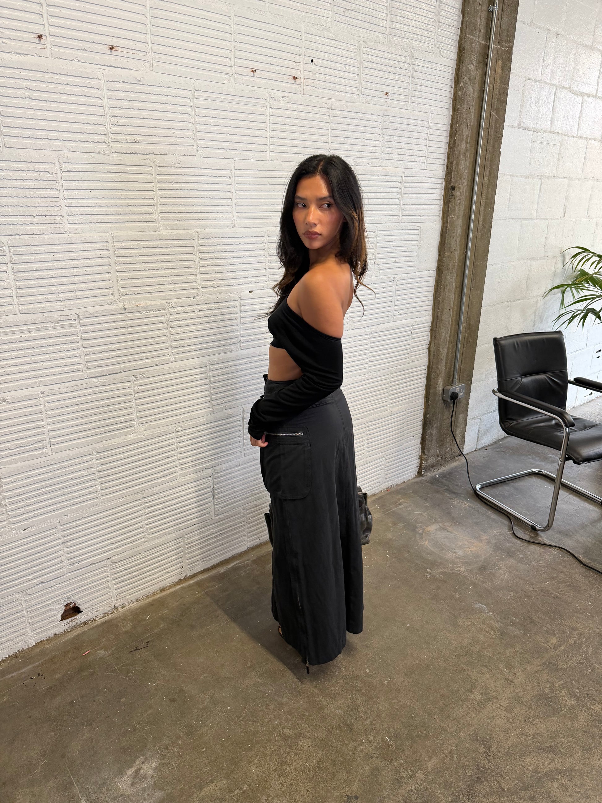 Cargo Maxi Skirt