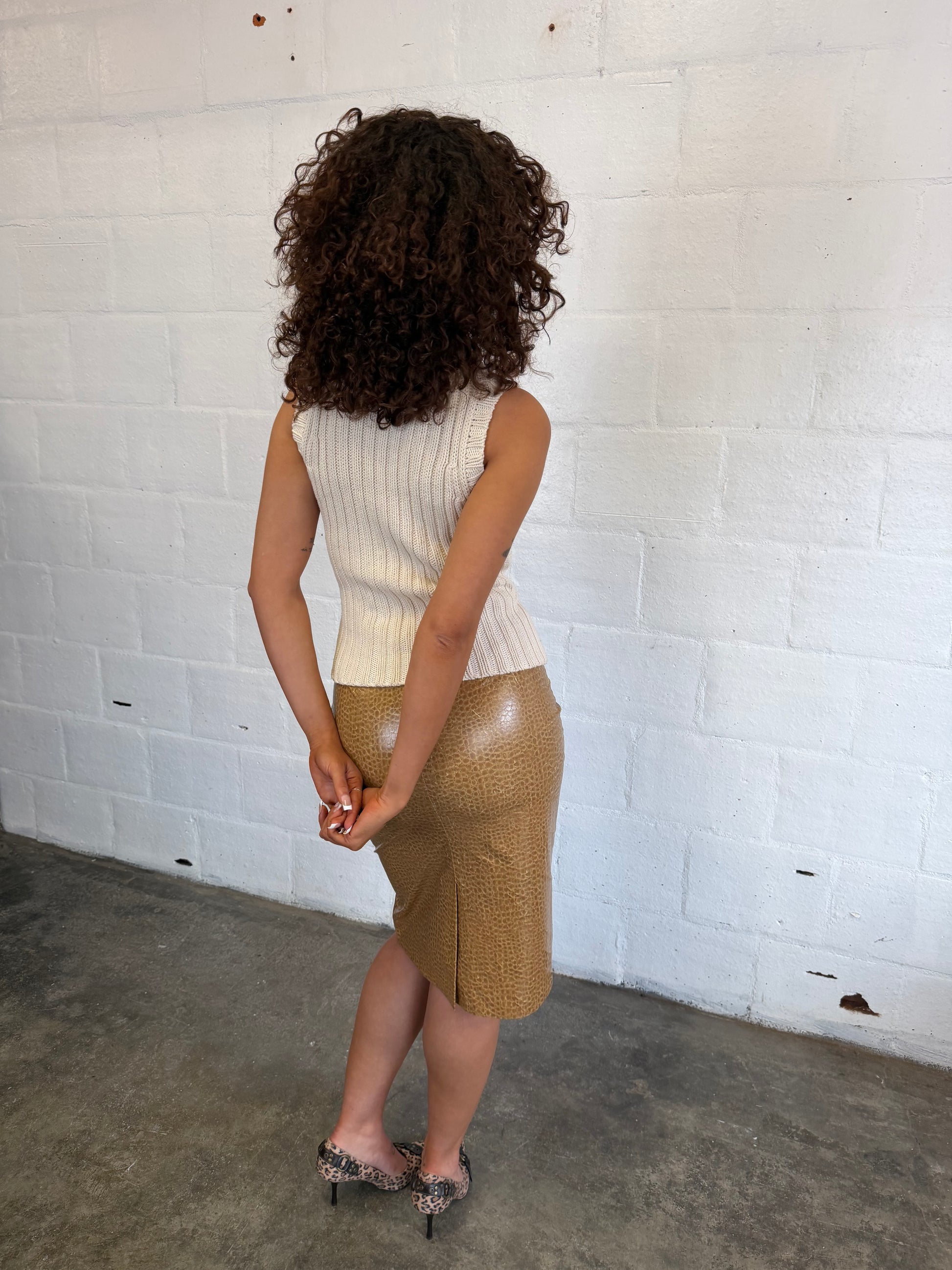 Cable Knit Top