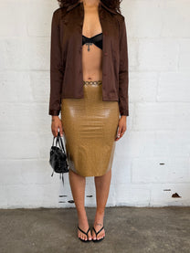 Croc Skirt