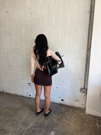 Chocolate Miniskirt