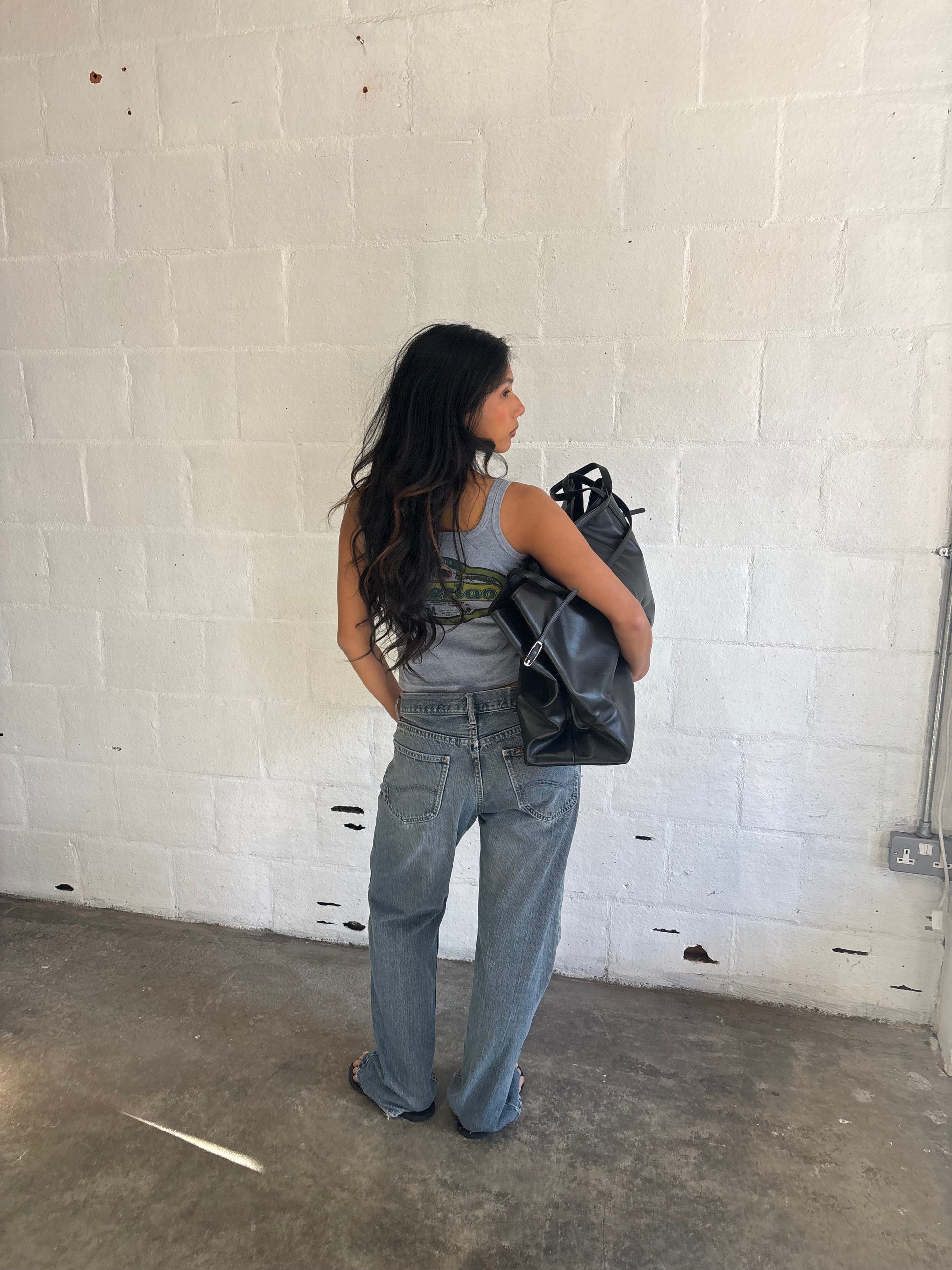 Beerlao Grey Tank