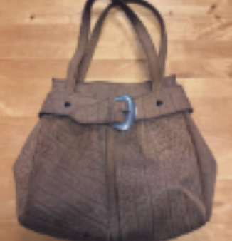 Faux Ostrich Bag